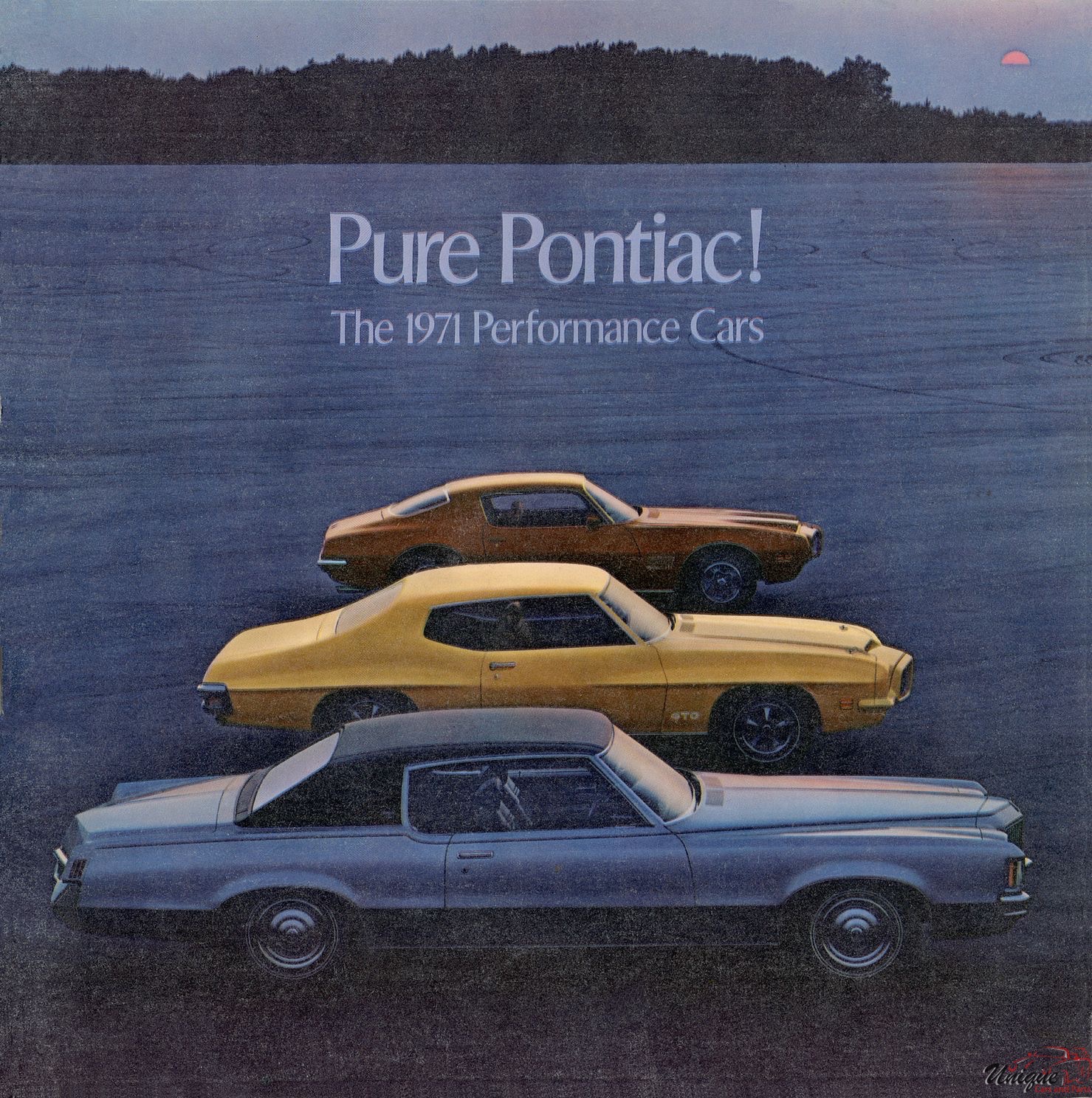 1971 Pontiac Performance Cars Brochure